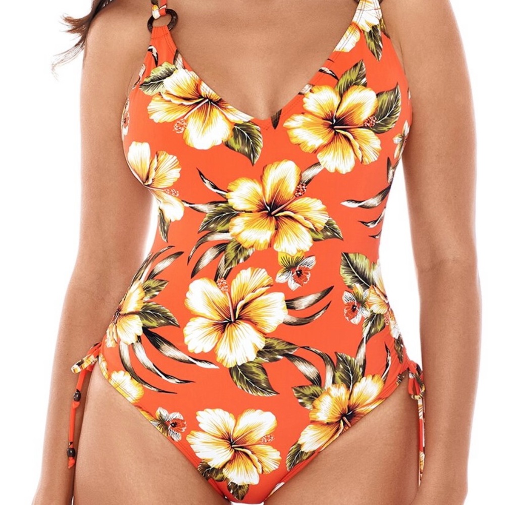 One piece swimsuit by skinnydippers miraclesuit